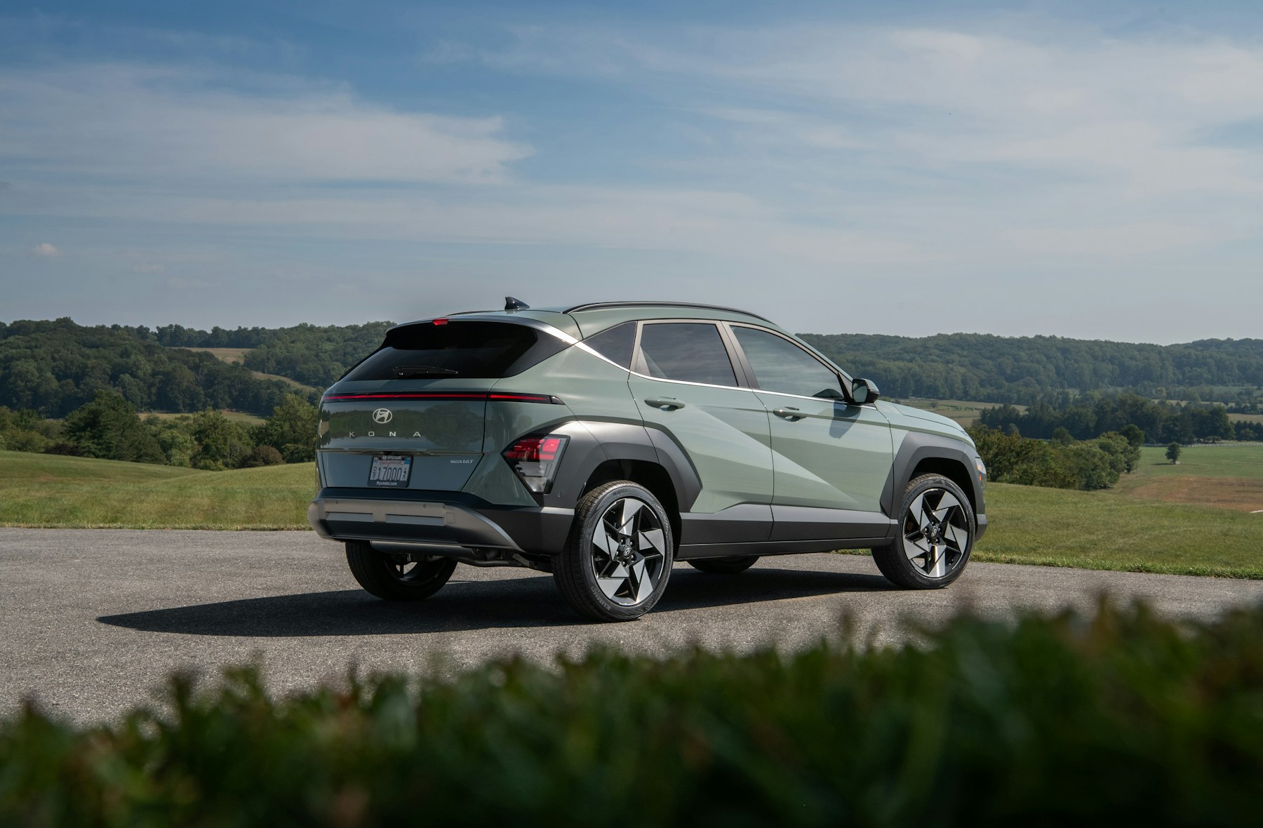 Hyundai Kona Hybrid, vue arrière